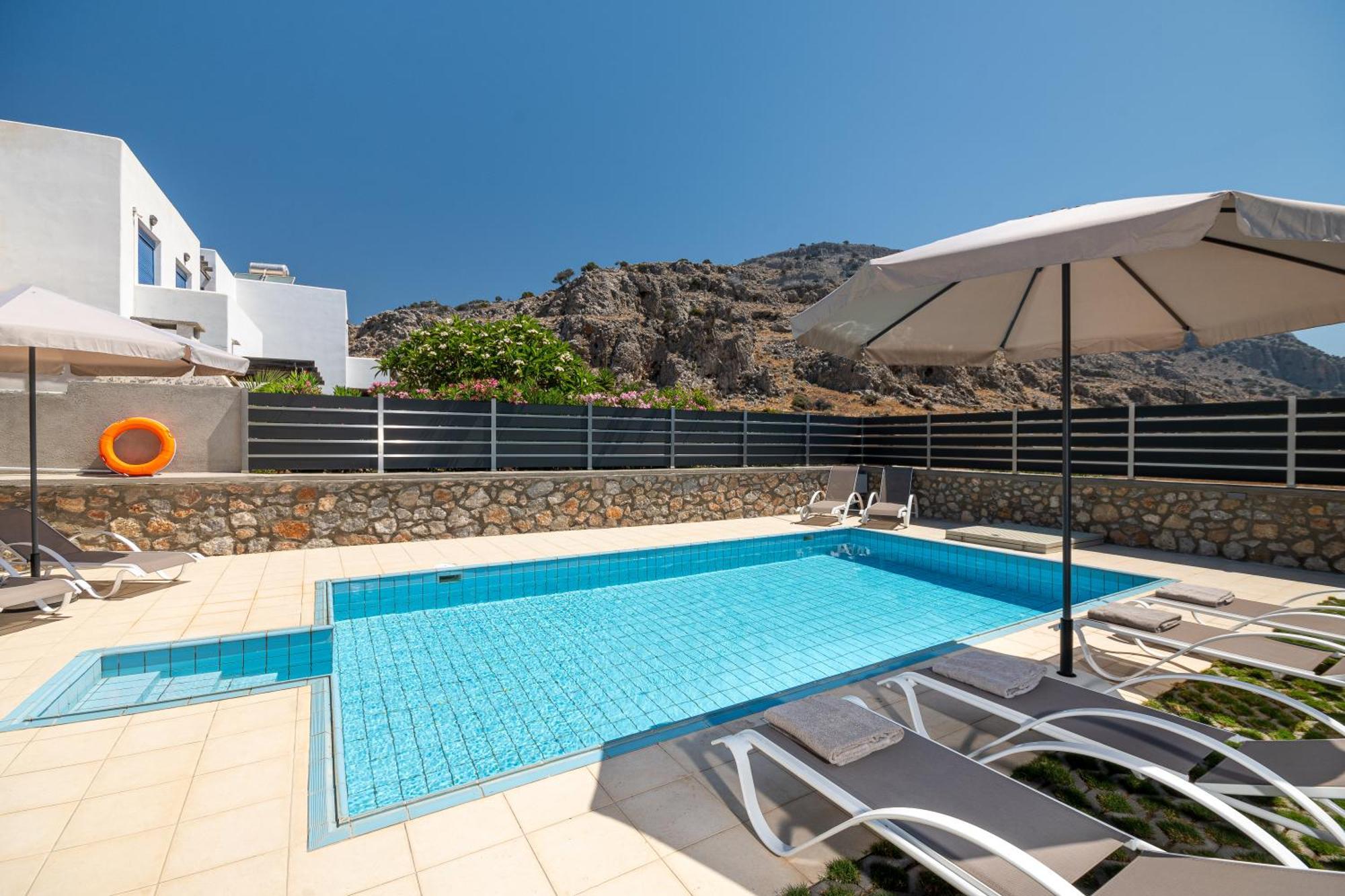 Villa Mariani II - In Lothiarika, Newly Renovated June 2024, Private Pool, Lindos 10 Min, Beach 120M Lardos Extérieur photo