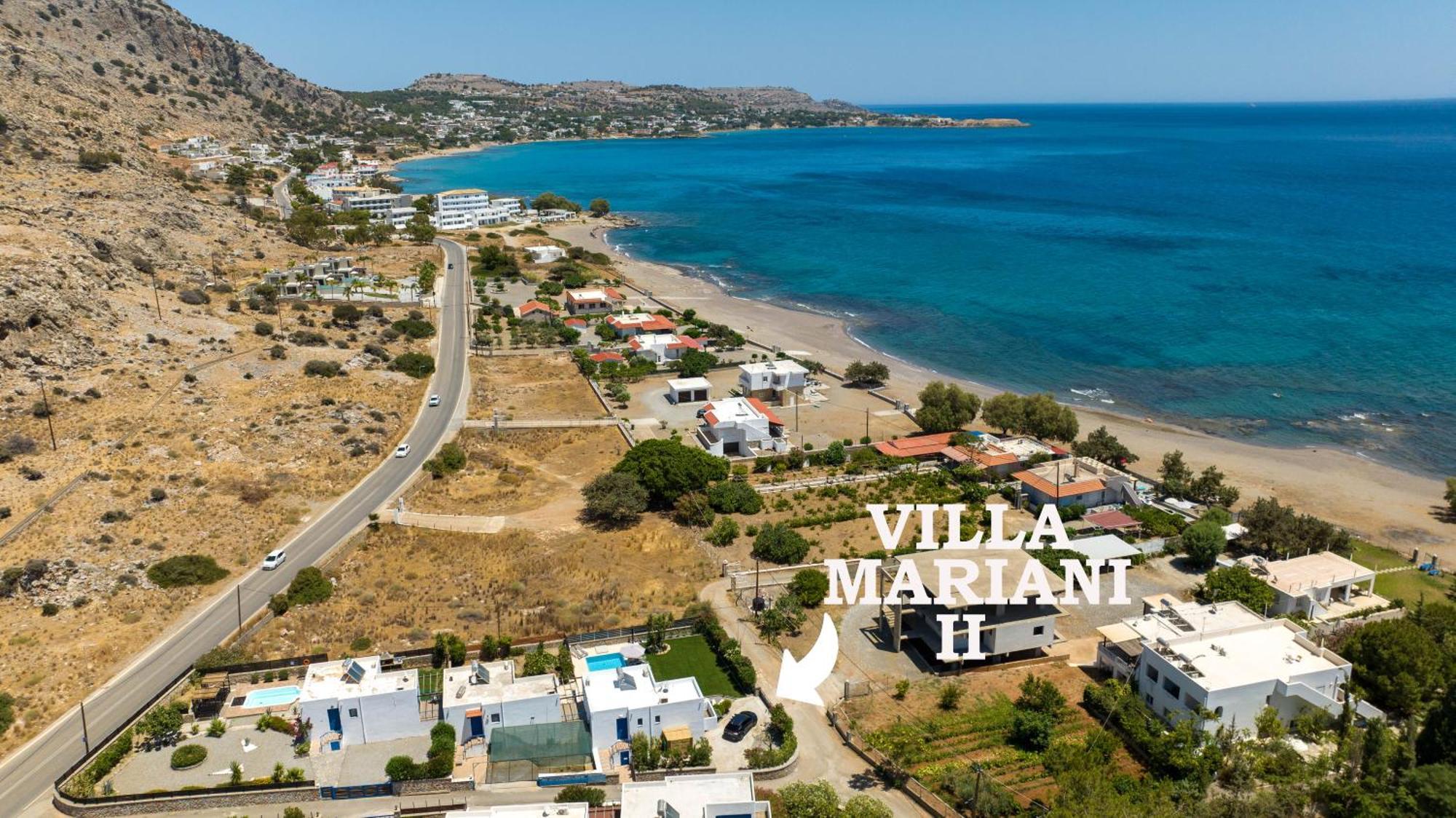 Villa Mariani II - In Lothiarika, Newly Renovated June 2024, Private Pool, Lindos 10 Min, Beach 120M Lardos Extérieur photo